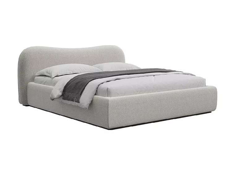 Кровать Patti 180х200 белого цвета с подъемным механизмом