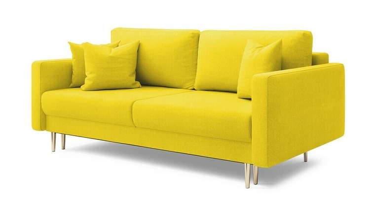 Диван-кровать Астро 150х200 желтого цвета