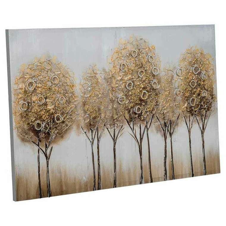 Картина Nature Полотно древесина ели 90 x 3 x 60 cm