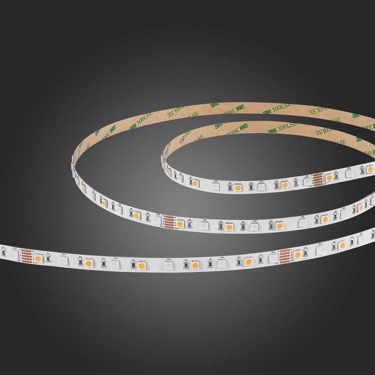 Светодиодная лента SMD5050  - -*86W 3000K+RGB 300Lm Ra&gt;90 IP20 L1 000xW10xH- 24V Светодиодные ленты