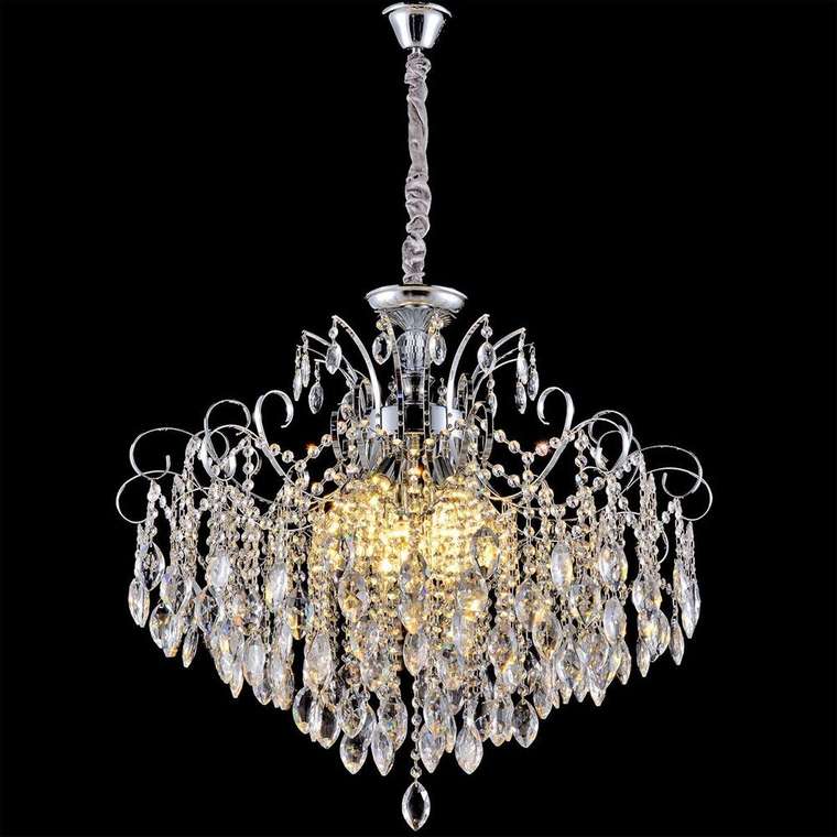 Хрустальная люстра 40300-0.3-600 CH (хрусталь, цвет прозрачный)