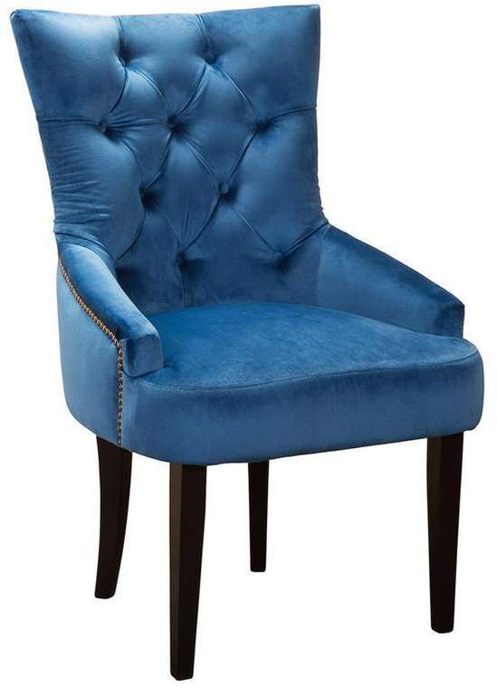 Кресло Шарлотт Блю синего цвета