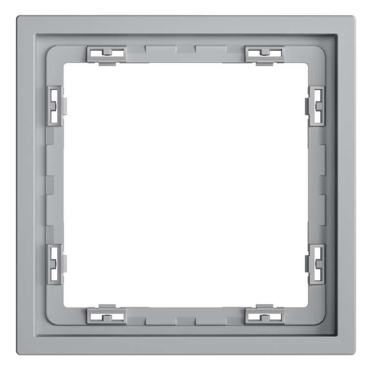 Рамка пластиковая VOLTUM S70 на 1 пост, (серый)