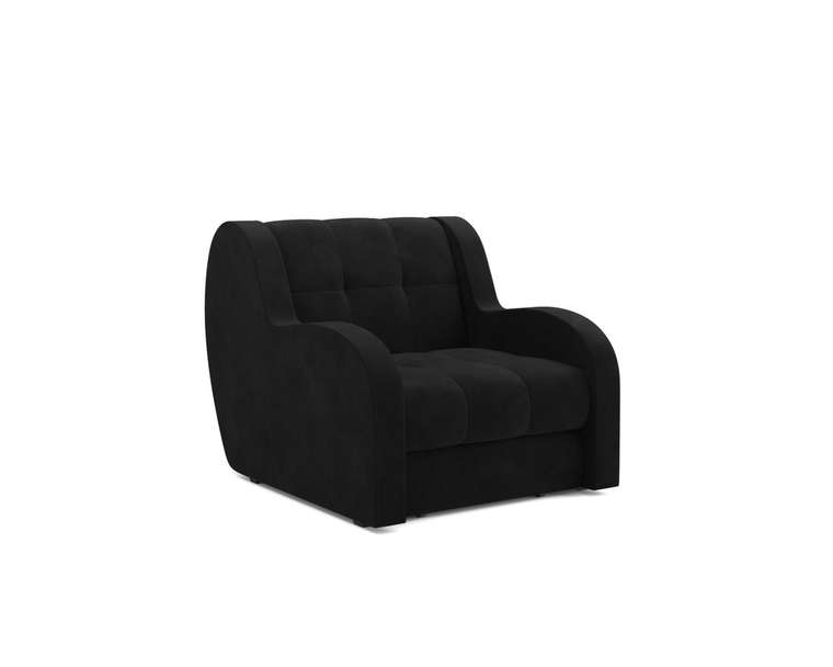 Кресло-кровать Барон черного цвета