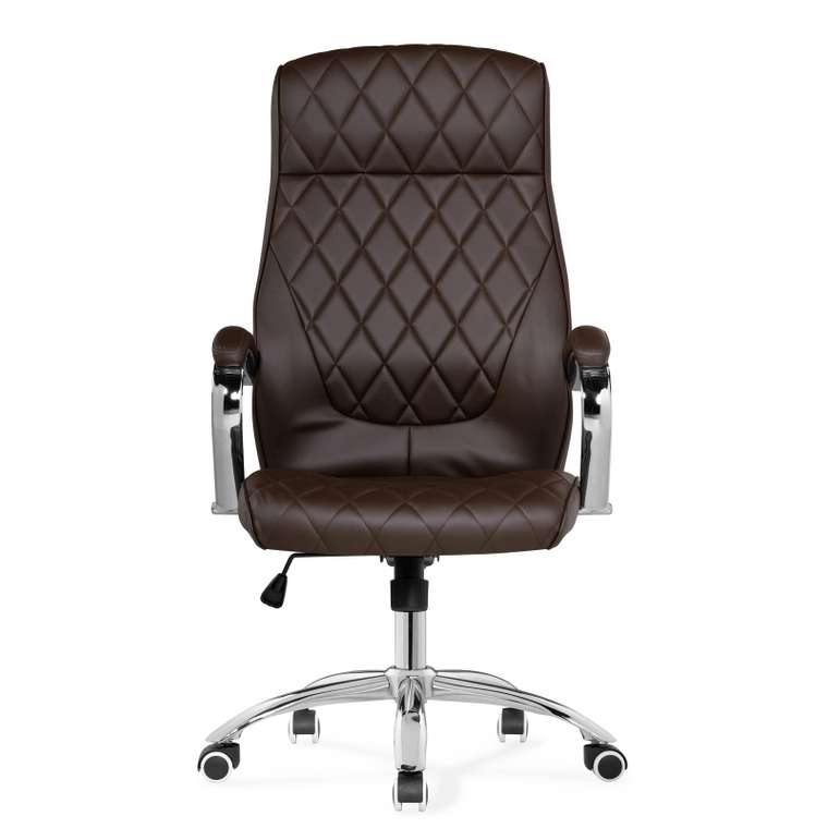 Компьютерное кресло Monte темно-коричневого цвета