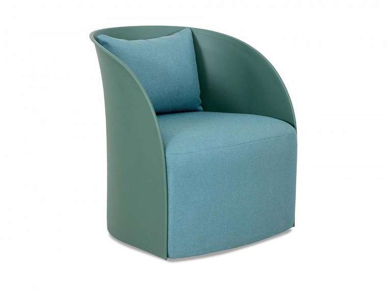 Кресло Bonjorno зелено-голубого цвета
