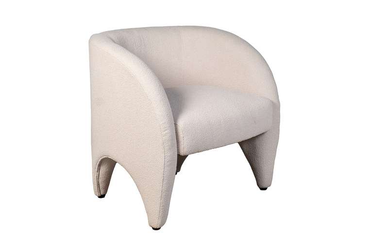 Кресло белого цвета