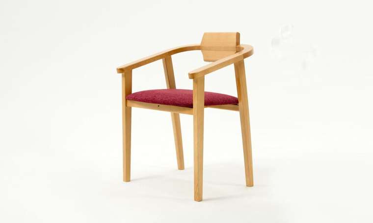 Стул-кресло Челси ПМ красно-бежевого цвета