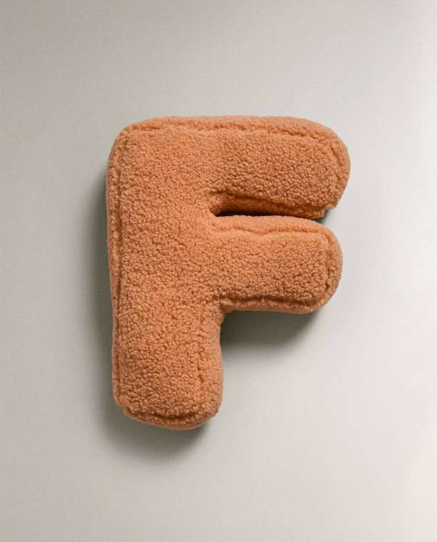 Детская подушка Letter f