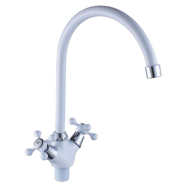 Смеситель для кухни Cron CN4308-8, белый