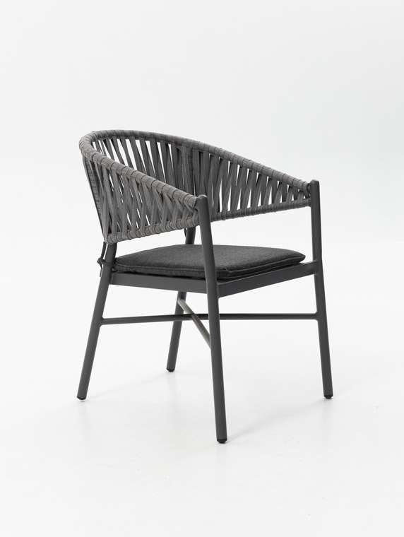 Кресло Matera серого цвета