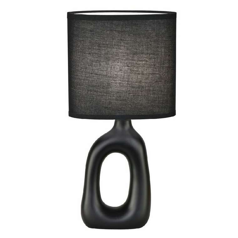 Настольная лампа Sogeta 10159/T Black (ткань, цвет черный)