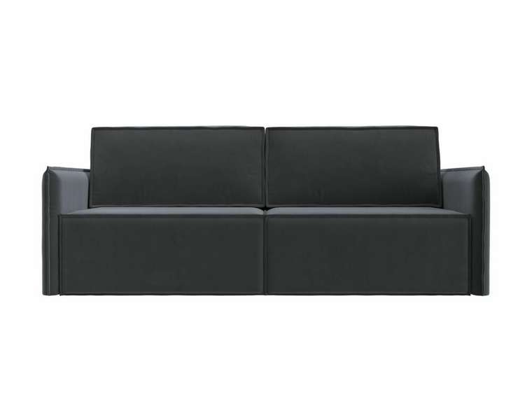 Прямой диван-кровать Либерти серого цвета