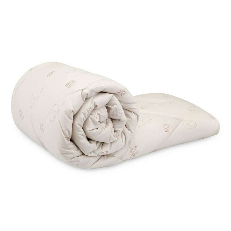 Одеяло Alpaca wool 195х215 бежевого цвета