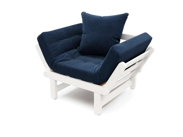 Кресло Сламбер темно-синего цвета