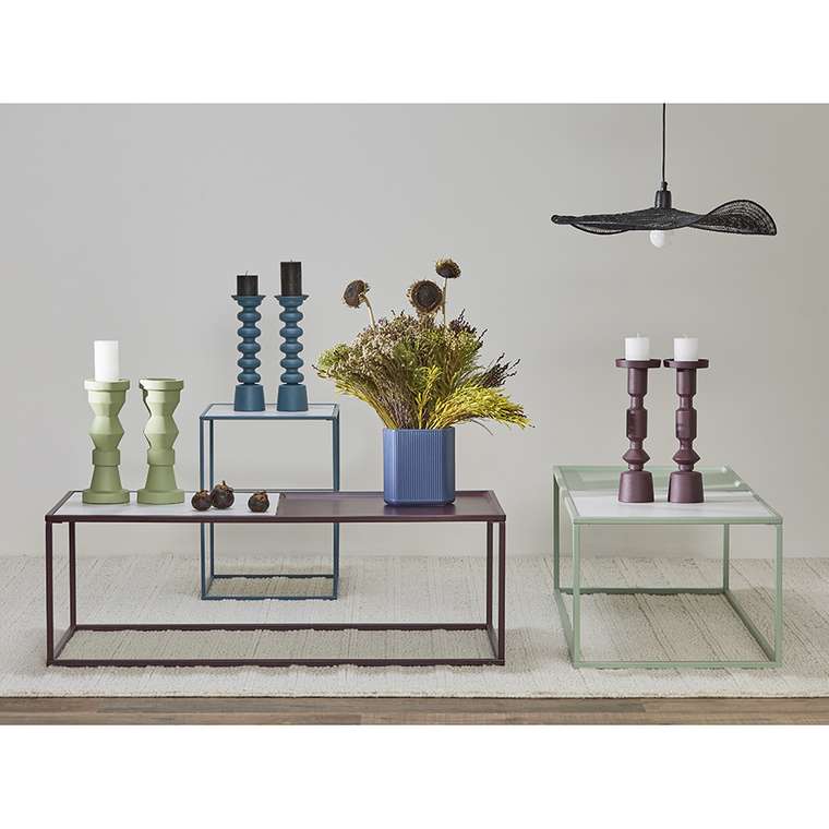 Ковер из шерсти Panaji из коллекции Ethnic 70x160 бежевого цвета