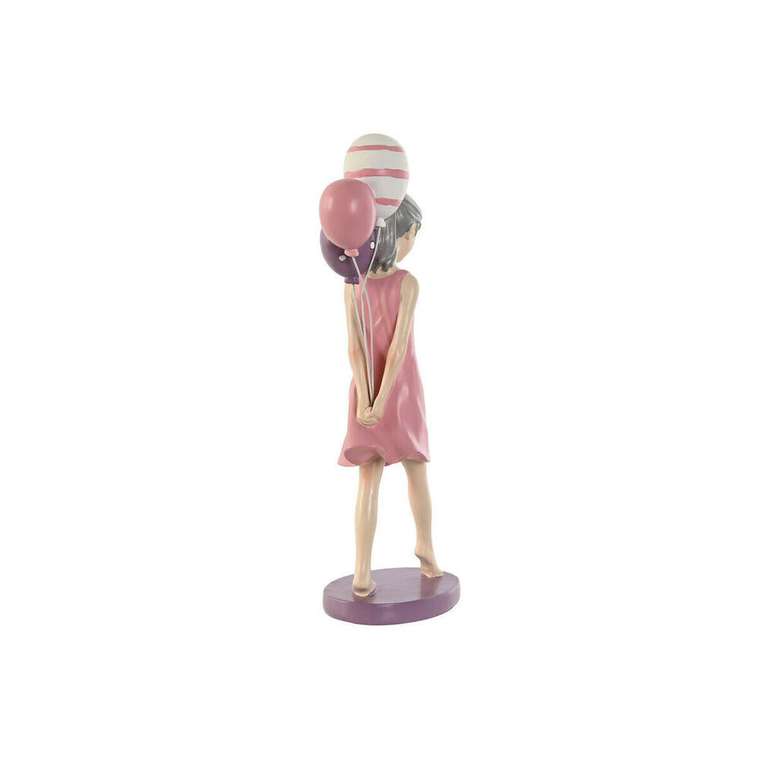 Декоративная фигура Розовый Мальва chica 7 x 11 x 27 cm