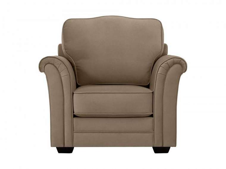 Кресло Sydney серо-коричневого цвета