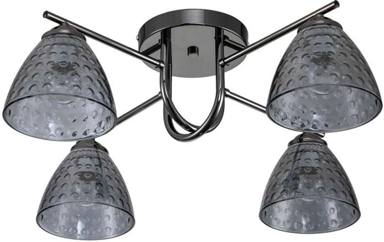 Потолочная люстра 659/4PL E27*60W Escada Adonis Black