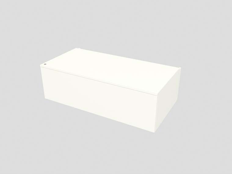 Тумба подвесная с подсветкой Идея Т1110.1 белого цвета