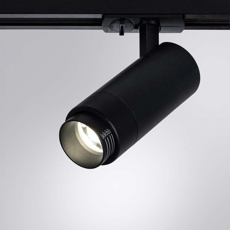 Трековый светильник Arte Lamp MERAK A3540PL-1BK