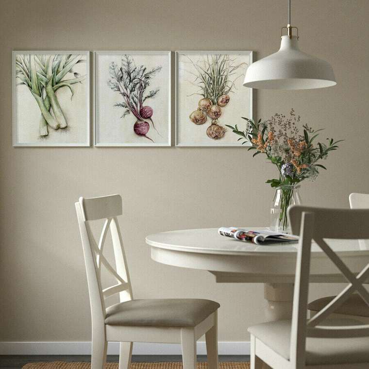 Картина, Деревенские Овощи, 40х50 см