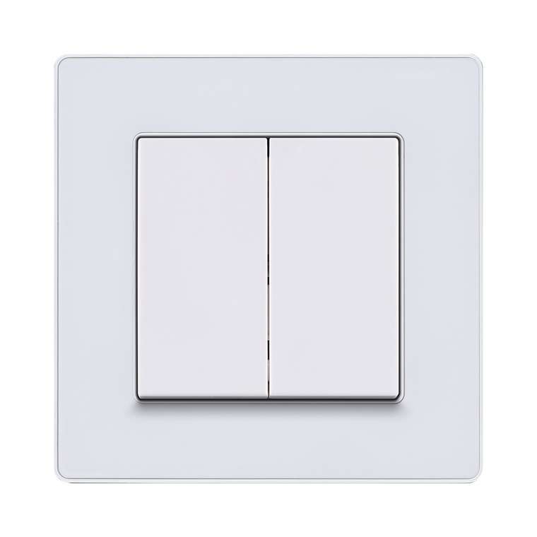Рамка Eleganz Acryl EA1WH (пластик, цвет белый)