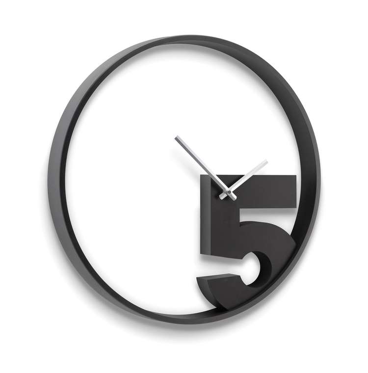 Часы настенные Umbra take 5 