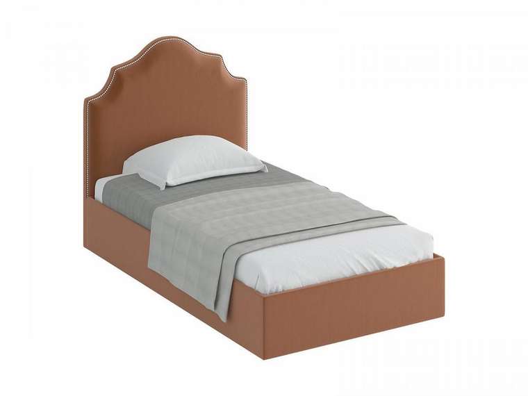 Кровать Queen Princess Lux коричневого цвета 120х200
