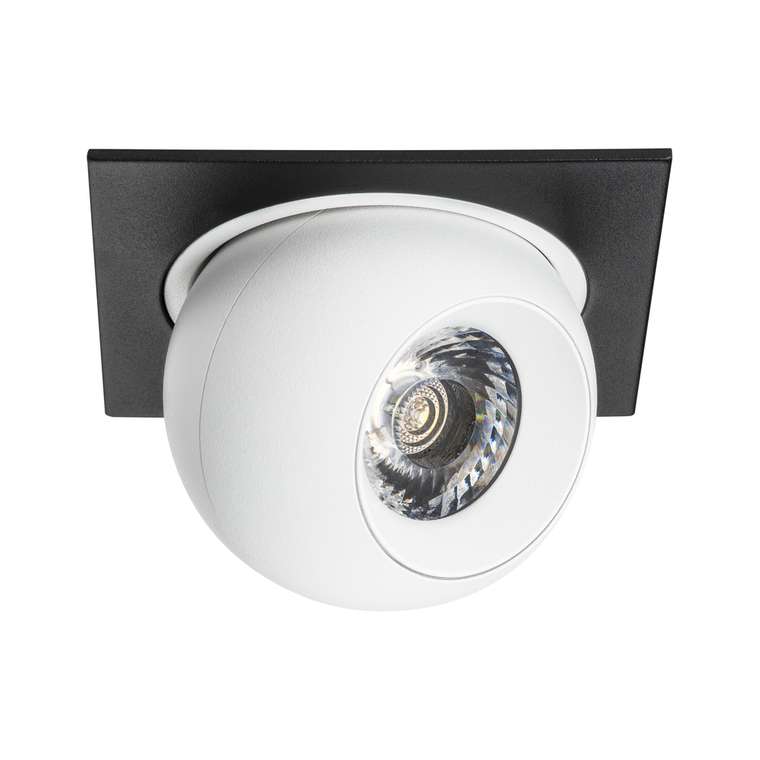 Светильник INTERO LED 9W 850LM 24G ЧЕРНЫЙ/БЕЛЫЙ 4000K (217517+217064)
