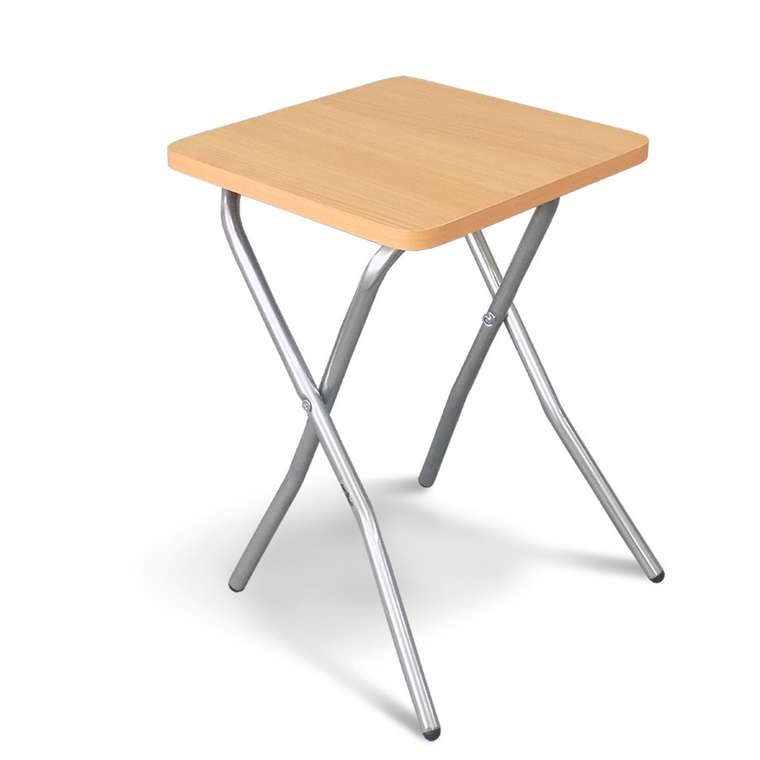 Табурет складной Seat бежевого цвета
