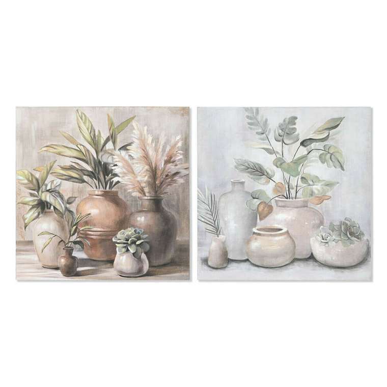Картина Кувшин Cottage 80 x 3,7 x 80 cm (2 штук)