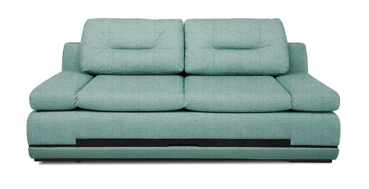 Прямой диван-кровать Дива Концепт бирюзового цвета