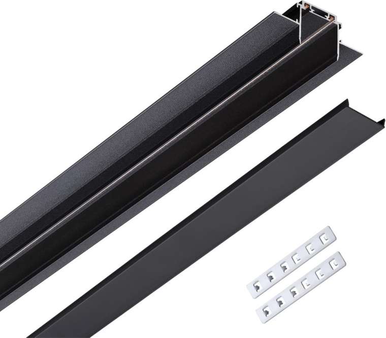Низковольтный шинопровод для встраиваемого монтажа в ГКЛ 2м Novotech Smal 135199 SHINO IP20 48V
