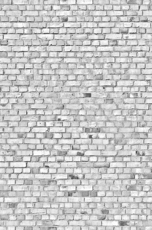 Дизайнерские обои Brick Wall white