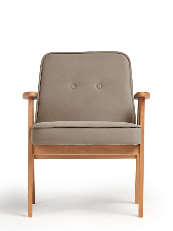 Кресло Несс zara бежевого цвета