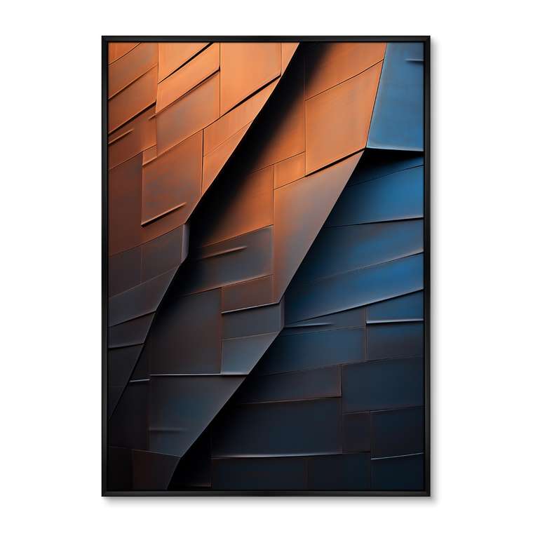 Репродукция картины Form, light and shadow, No 2, 2024г.