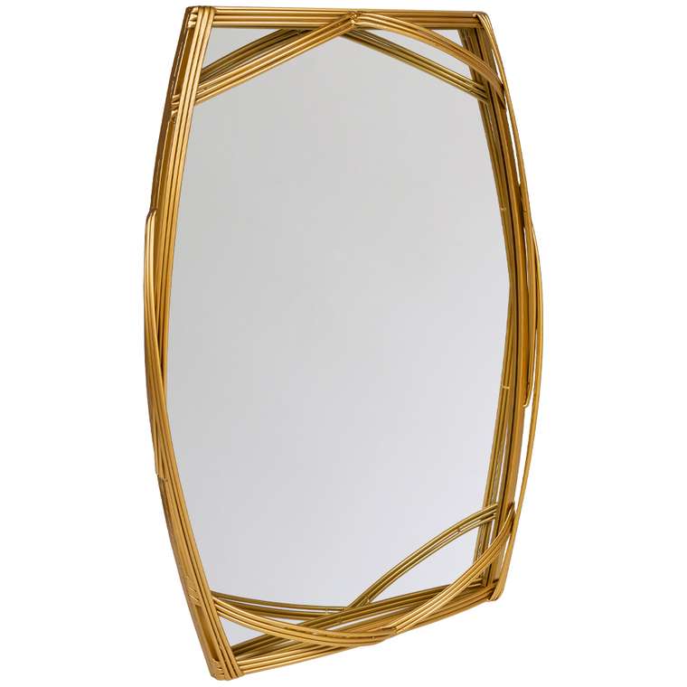 Зеркало настенное Анри золотого цвета