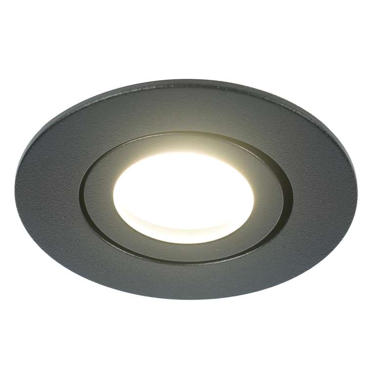 Встраиваемый светильник DL1101 51947 (металл, цвет черный)