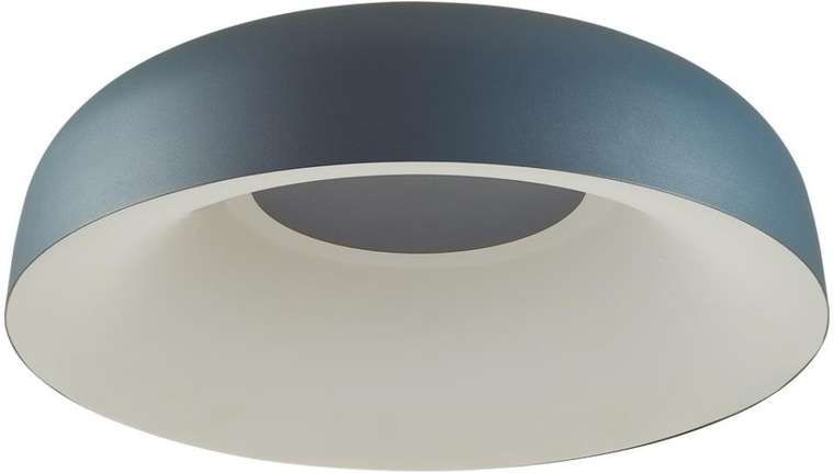 Потолочный светильник круглый Sonex Confy 7689/65L металл/акрил/белый/синий LED 65Вт 4000K D480 IP20