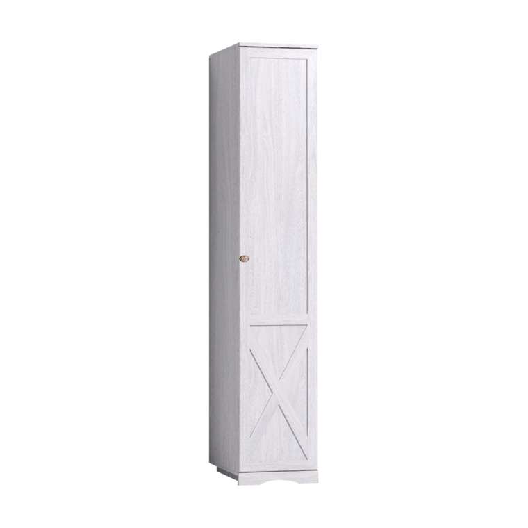 Шкаф для белья правый Adele серо-белого цвета