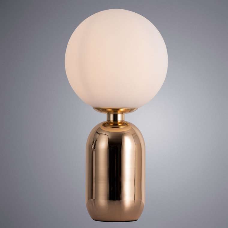 Настольная лампа Bolla-Sola с белым плафоном