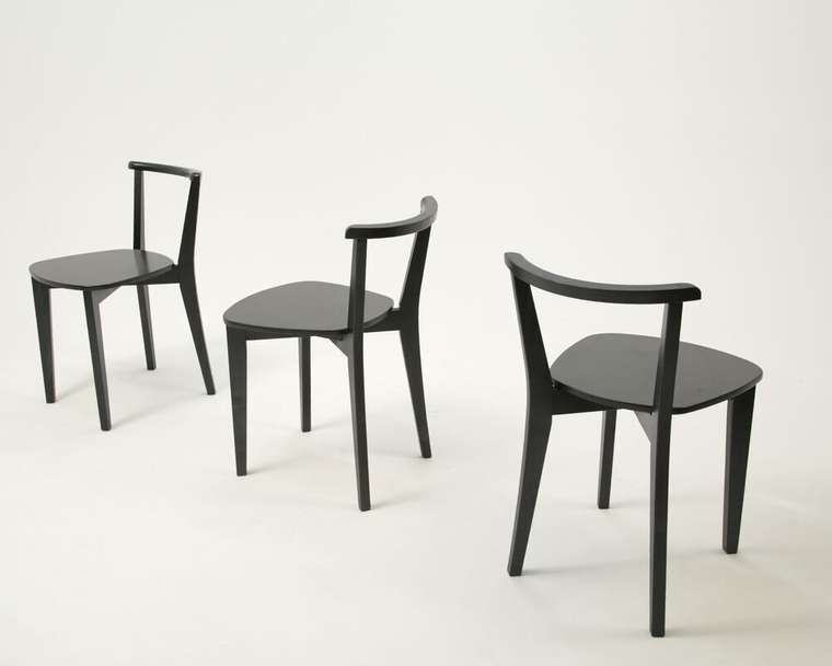 Стул Франк Ж чёрного цвета