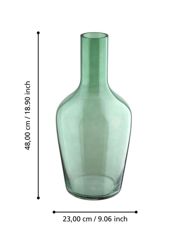 Ваза для декора Samuntai зеленого цвета