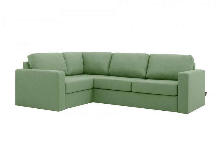 Угловой диван-кровать Peterhof зеленого цвета