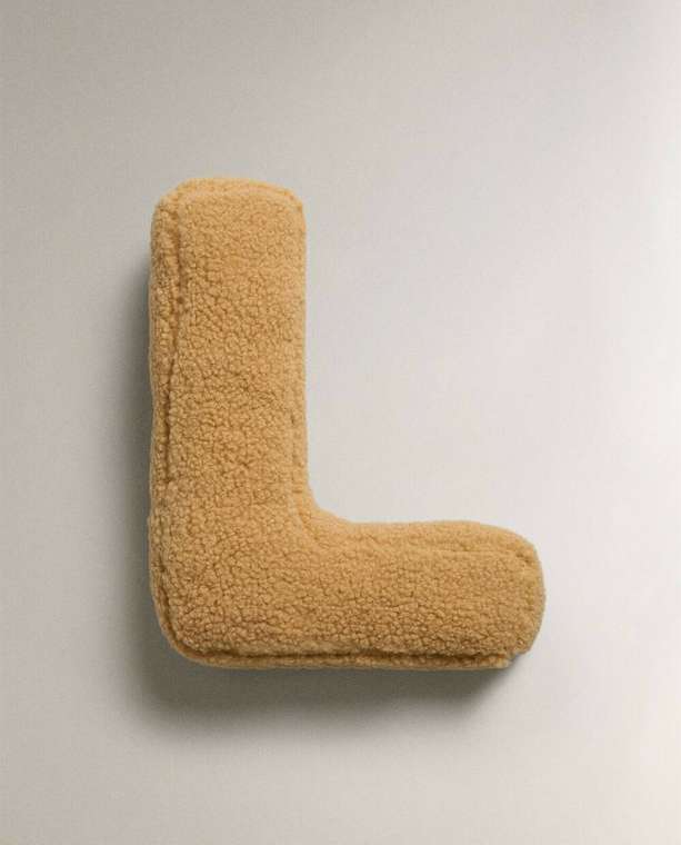 Детская подушка Letter l