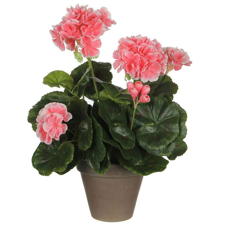 Декоративное растение PVC Герань (11,5 x 33 cm)