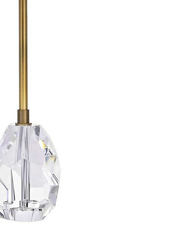 Настольная лампа Джувел с белым абажуром