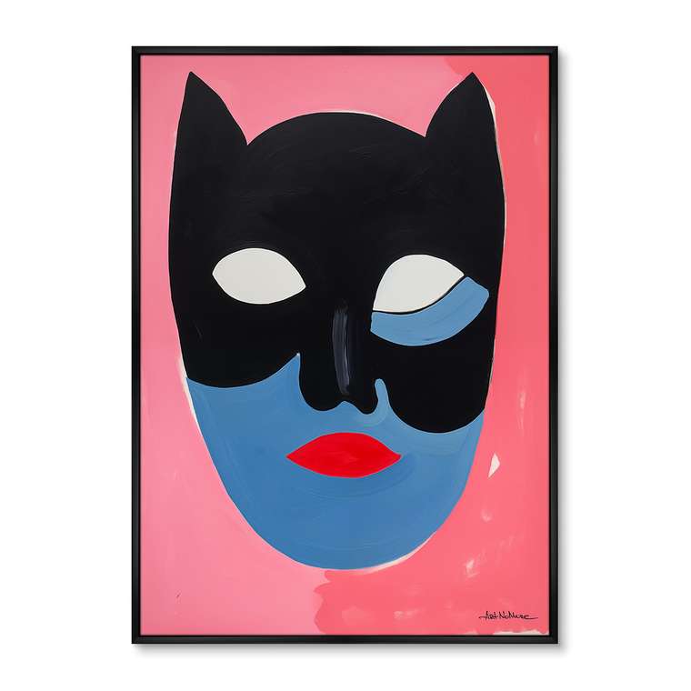 Репродукция картины The Mask collection, Та самая, 2024г.