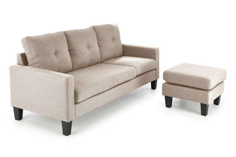 Угловой диван Gerson бежевого цвета